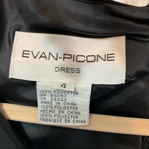 Evan Picone cocktail drop waist dress size 4 - Picture 2 of 8